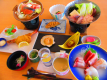 季節の和膳例（バイキング提供できない場合こちらになります）