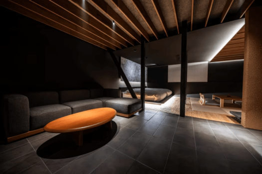 【ロイヤルスイート】計算されたデザインが、滞在の質を高めます。