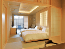 【露天風呂付き客室】"四季彩"みやび【和室＋和室ツイン】