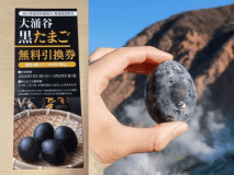 大涌谷の黒たまご※イメージ