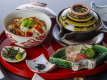 夏季特選創作会席：鰻ひつまぶし　かつお出汁　薬味　香の物