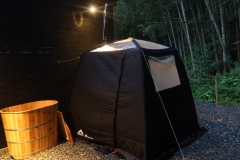 テントサウナ&ダイニングデッキ【2名〜4名】昼の部 テントサウナ&ダイニングデッキ【2名〜4名】昼の部