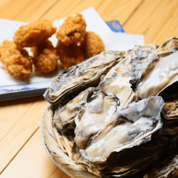牡蠣＆カキフライコース