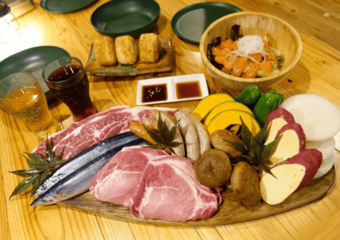 【一泊二食＆温泉つき】秋の恵みフルコースBBQを楽しむ「オータムプラン」
