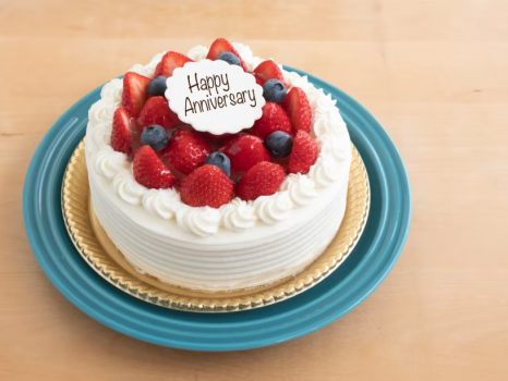 地元で人気のケーキ屋さんのケーキです。メッセージなどもお気軽にどうぞ
