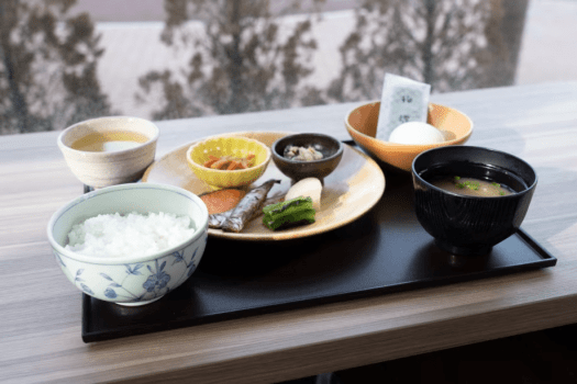 朝食バイキング