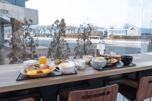 朝食バイキング