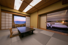 《本館湖側》【特別室】和洋室『湖鏡』禁煙 《本館湖側》【特別室】和洋室『湖鏡』禁煙