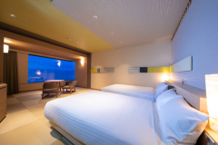 《本館湖側》【コンフォートフロア】和モダンツイン『湖彩』 《本館湖側》【コンフォートフロア】和モダンツイン『湖彩』