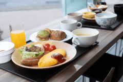 朝食バイキング