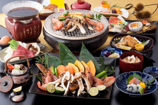 【松茸】秋の味覚を堪能！秋の旬会席♪　料理が選べる二食付きプラン