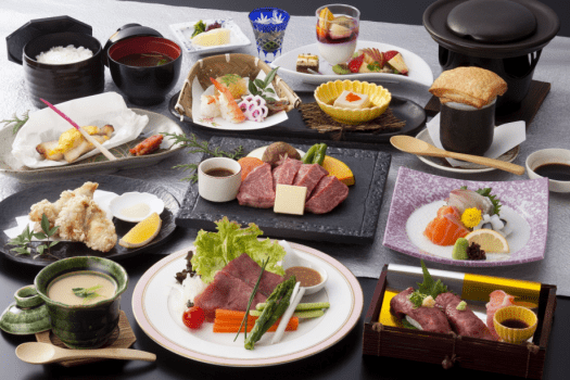Stay Plan with Kobe Beef meal (hana) Stay Plan with Kobe Beef meal (hana)