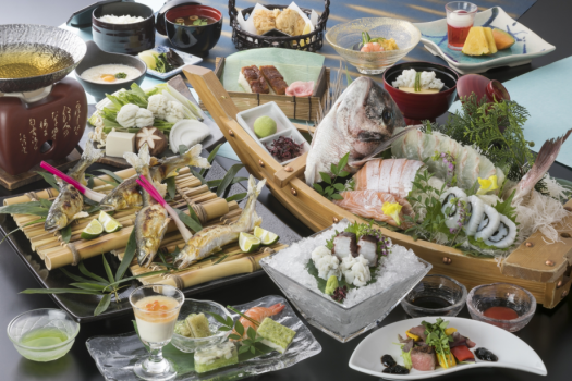 【はも】夏の味覚を堪能！夏の旬会席♪　料理が選べる二食付きプラン