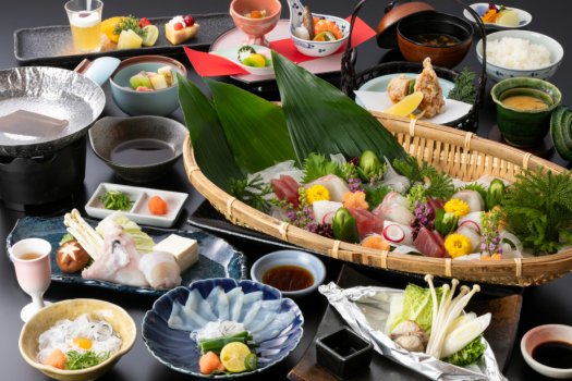 【ふぐ】豊潤な味のとらふぐを堪能！　河豚料理が選べる二食付きプラン