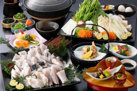 【ふぐ】豊潤な味のとらふぐを堪能！　河豚料理が選べる二食付きプラン