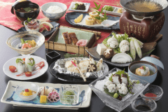 【はも】夏の味覚を堪能！夏の旬会席♪　料理が選べる二食付きプラン