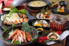 Accommodation package with Crab in the hotpot