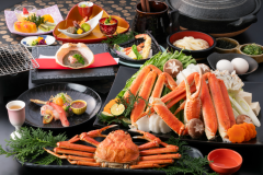 【かに】味わい豊かな蟹三昧を堪能！　かに料理が選べる二食付きプラン