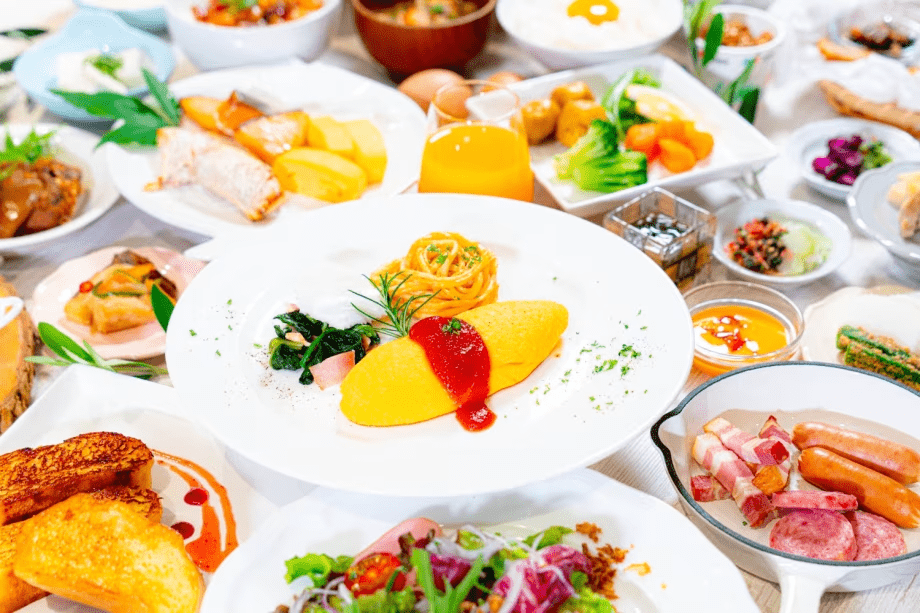 【ご朝食】＜和・洋・中＞約40種類の多彩なライブキッチンビュッフェ