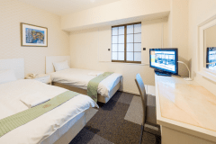 【客室】ツインルーム　18㎡