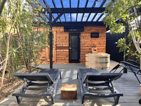 TRAILERアウトドアバス(温泉)