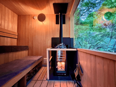 サウナ薪ストーブ