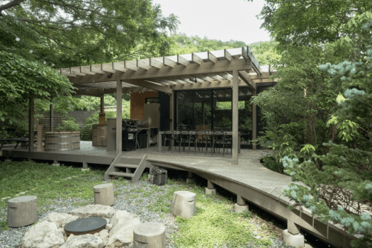 The Valley【Tiny Baseのフラッグシップ !唯一焚き火可能〈最大収容人数：8名様〉】