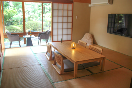 【112】別棟奥庭の部屋1階和室