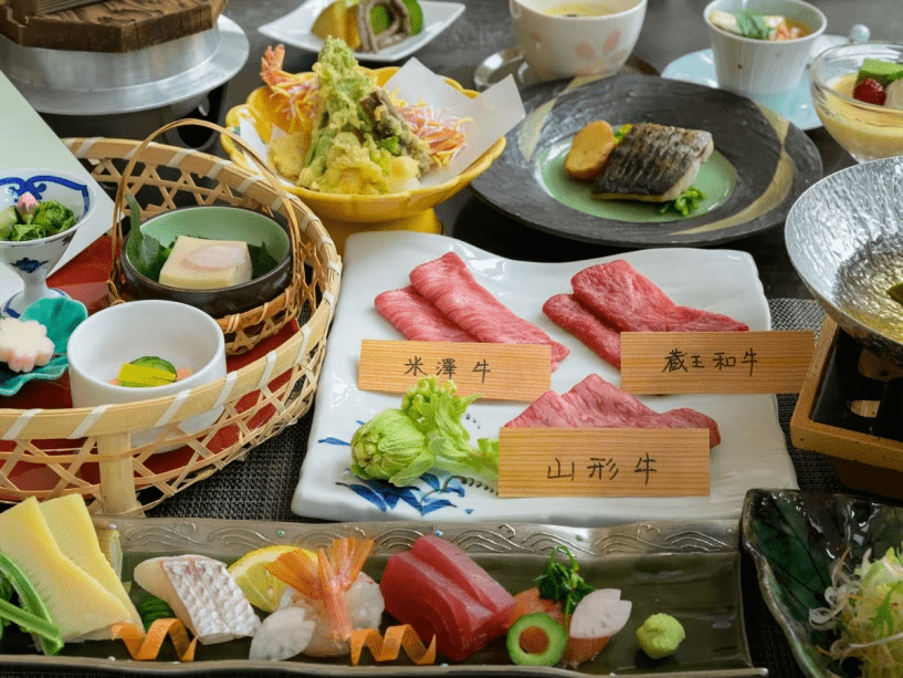 【創業35周年記念〇米沢牛・山形牛・蔵王牛のしゃぶしゃぶ食べ比べ】日頃のご愛顧に感謝！記念の贅沢会席