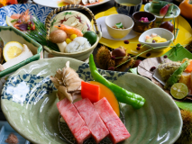 【秋のやまゆり会席】日本三大和牛「米沢牛」を堪能できるスペシャルコース