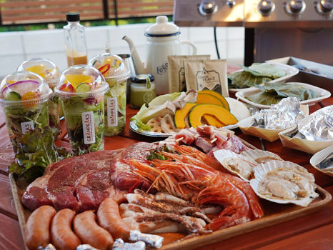 【１泊２食付き】贅沢グランピングBBQプラン