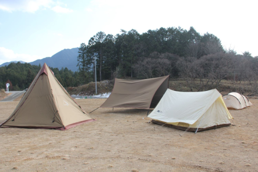 キャンプイズム　HOSHIZORA FREE CAMP AREA スタンダードプラン