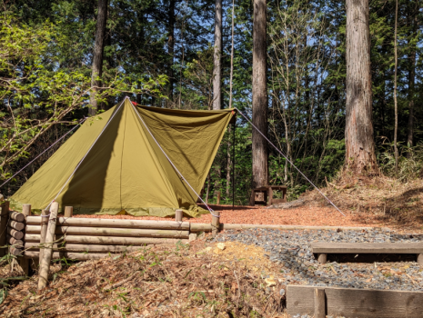 キャンプイズム　EXPERT CAMP AREA スタンダードプラン