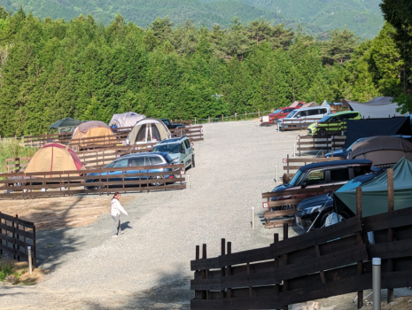 キャンプイズム　HOSHIZORA AUTO AREA　スタンダードプラン