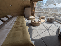 大地 -daichi-(B区画) 大地のようなふかふかのフロアマット。4人ゆったり泊まれます。