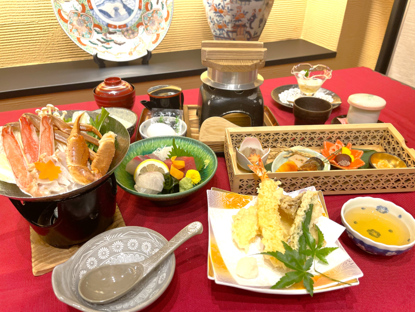 ★蟹すき会席