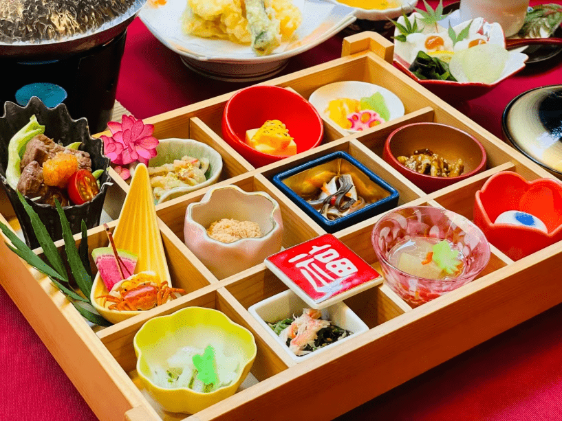 「日帰り温泉休憩5Hｘ昼食付き」　A5ブランドまつなが牛ステーキ＋四季彩12升　5時間プラン（10：30～15：30）