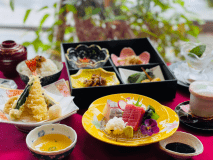 手頃な【0泊2食】【日帰り温泉休憩】【ランチ：由松御膳】＆【ディナー：まつなが牛焼肉重】付／10:30-17:00まで客室休憩／【貸切温泉60分付】温泉大浴場14：30～開放