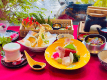 梅会席基本料理（メイン料理なしの献立）