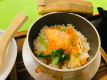 サーモンといくらの釜飯