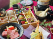 四季彩12升・和牛陶板焼き会席