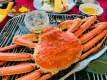 NEW★数量限定【2食付き】★ズワイ蟹丸ごと1匹＆黒毛和牛陶板焼き会席と和朝食★チェックイン15：00～アウト11：00