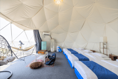 【ドーム４棟を貸切】屋上グランピング丸ごと貸切【2名～18名貸切可能】