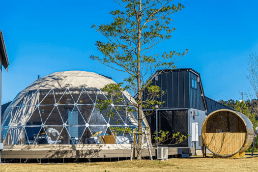 プライベートサウナドーム【4ベッド】※ペット同伴は不可能なお部屋です。