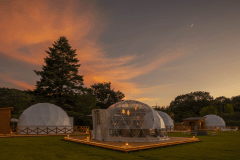 ◆ドッグランドーム◆＜ペットOK＞-7Mドームテント・プラベートドッグラン-