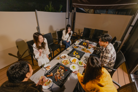 【BBQ機材付き】＜1棟貸し・basicプラン＞～食材・飲み物を持ち込み自由にオリジナルBBQ～