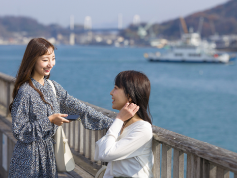 穏やかな青い海に沿ってぶらり。尾道の景色を楽しめる定番コース☆ 穏やかな青い海に沿ってぶらり。尾道の景色を楽しめる定番コース☆