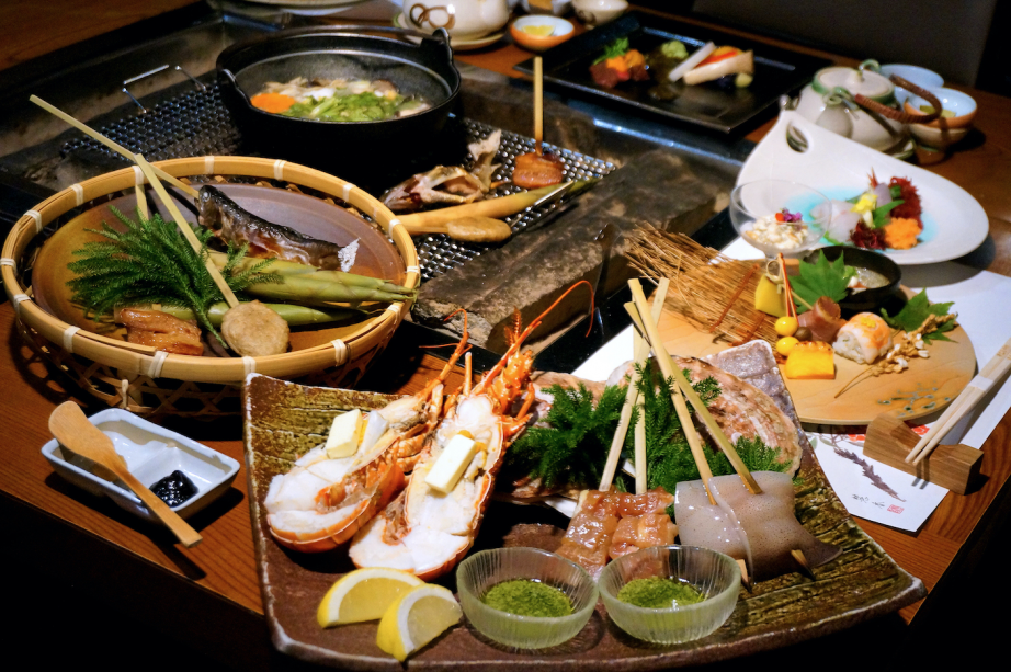 【囲炉裏焼きアップグレード!】★山海の幸を楽しむプラン★ 【囲炉裏焼きアップグレード!】★山海の幸を楽しむプラン★