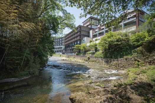 【外観】袋田温泉思い出浪漫館