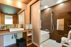 洋室ツイン（渓流側）